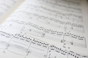 【譜面ファイル】ファイルから取り出さずに書きこめる楽譜ファイル